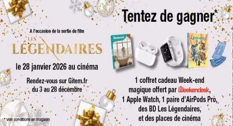 Grand Jeu Gitem Un Noël Légendaire de Nombreux Cadeaux à Gagner