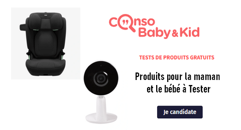 Tests de Produits ConsoBaby : Produits pour la Maman et le Bébé à Tester