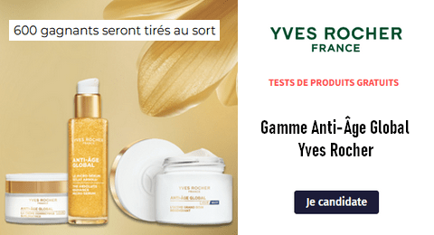 Yves Rocher Test Gratuit : Gamme Anti-Âge Global Yves Rocher