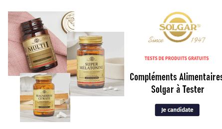 Tests Gratuits Solgar : Compléments Alimentaires Solgar à Tester