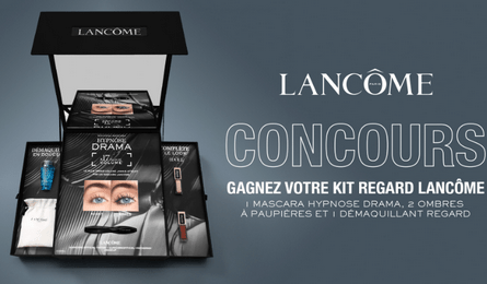 Jeu Lancôme Hypnose Drama des Kits Regard Lancôme Gagner