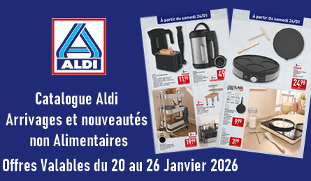 aldi catalogue valable du 20 au 26 janvier 2026