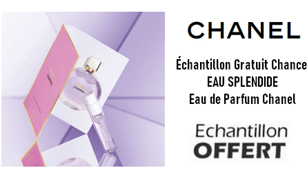 échantillon gratuit Chance eau splendide Chanel