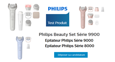 Philips Tests Produits Gratuits Epilateurs Philips Série