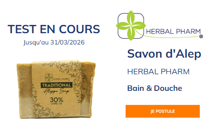 Test Gratuit Savon d'Alep Herbal Pharm