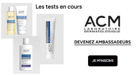 Tests Gratuits Laboratoire Dermatologique ACM Produits Soins et Beauté à Tester