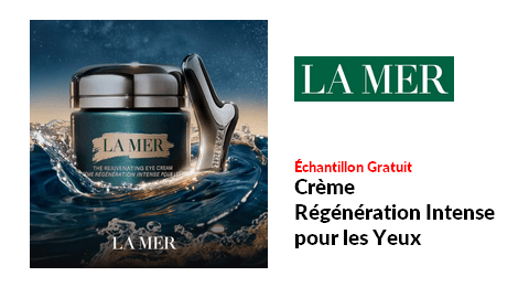 Échantillon Gratuit Crème Régénération Intense pour les Yeux LA MER