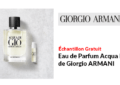Échantillon Gratuit Eau de Parfum Acqua Di Gio de Giorgio ARMANI