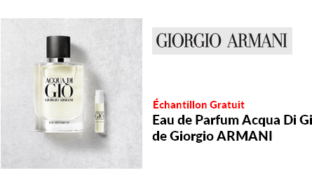 Échantillon Gratuit Eau de Parfum Acqua Di Gio de Giorgio ARMANI