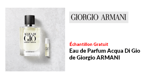 Échantillon Gratuit Eau de Parfum Acqua Di Gio de Giorgio ARMANI