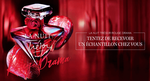 Échantillons Gratuits : 5000 échantillons du Parfum La Nuit Trésor Rouge Drama de Lancôme
