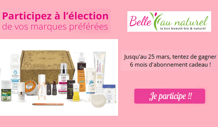 Élection Les Trophées Belle au Naturel 15 Abonnements cadeaux de 6 mois de 189€ à Gagner