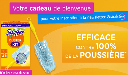 Offre Envie de Plus Votre Swiffer Duster Offert