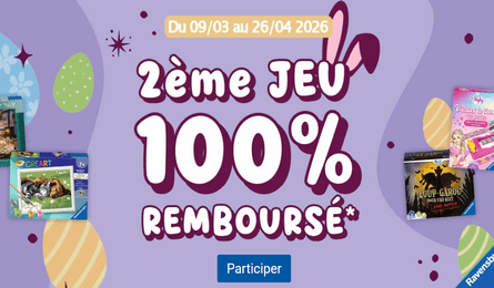 Ravensburger Offre de Remboursement : Votre Second Jeu 100% Remboursé
