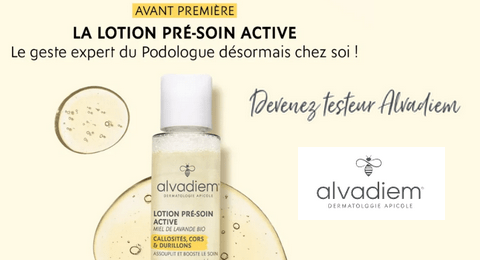 Test Gratuit Alvadiem : Lotion Pré-Soin Active au miel de lavande bio