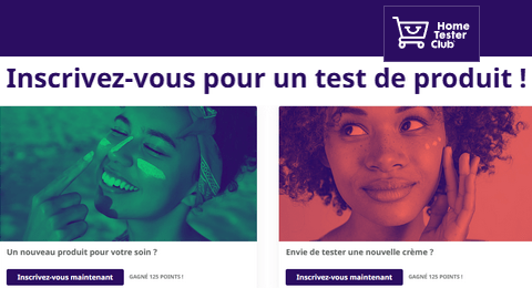 Tests Gratuits Home Tester Club : Produits Soins et beauté à Tester