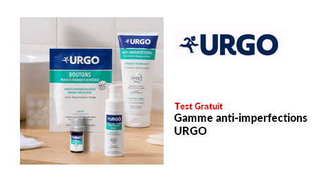 Test Gratuit produits URGO : Gamme anti-imperfections URGO