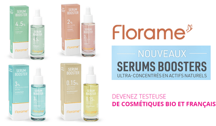 Tests Gratuits Florame Sérums Booster Ultra Concentrés en Actifs Naturels