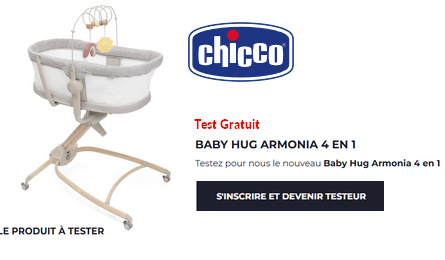 Tests de Produits Chicco Transat Baby Hug Armonia 4 en 1