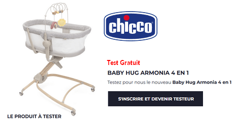 Tests de Produits Chicco Transat Baby Hug Armonia 4 en 1