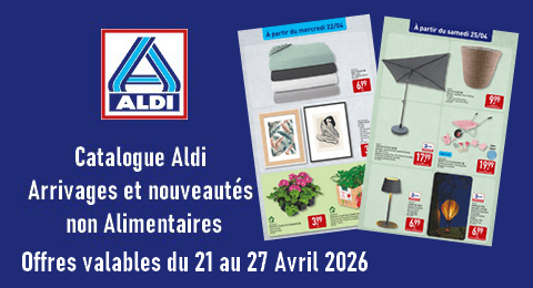 Aldi catalogue Valable du 21 au 27 Avril 2026