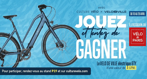 Concours Culture Vélo 1 Vélo Electrique Modèle 6TY à Gagner