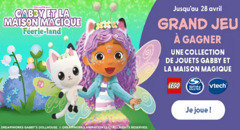 Concours La Grande Récré Une Collection de Jouets Gabby et la Maison Magique à Gagner
