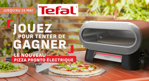 Concours Tefal Pizza Party 1 Four à pizza électrique Pizza Pronto à Gagner