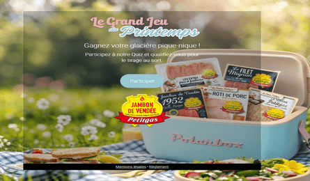 Concours du Printemps Petitgas des Glacières pique-nique et des Produits Petitgas à Gagner