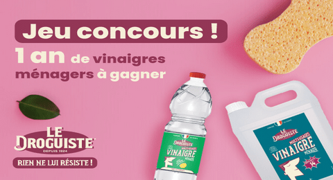 Grand concours Enjoy Family 1 an de vinaigres ménagers Le Droguiste à Gagner