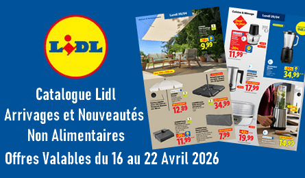 Lidl Catalogue Valable du 16 au 22 Avril 2026