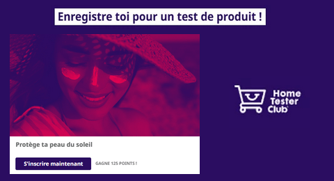 Test Gratuit Home Tester Club Protège ta peau du soleil