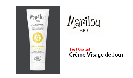 Test Gratuit Marilou Bio Crèmes Visage de Jour