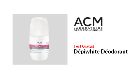 Test Produit ACM Laboratoire Dermatologique Dépiwhite Déodorant