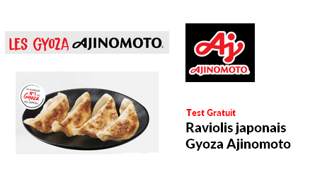 Test Produit Ajinomoto Raviolis Japonais Gyoza Ajinomoto