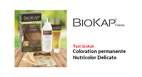 Test Produit BioKap France : Kit Coloration permanente Nutricolor Delicato