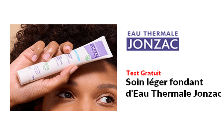 Test Produit Eau Thermale Jonzac Soin léger fondant