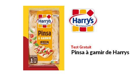 Test Produit Harris :  Pinsa à Garnir de Harrys