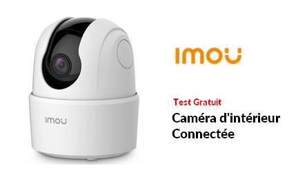 Test Produit Imou Caméra d'intérieur Connectée Imou