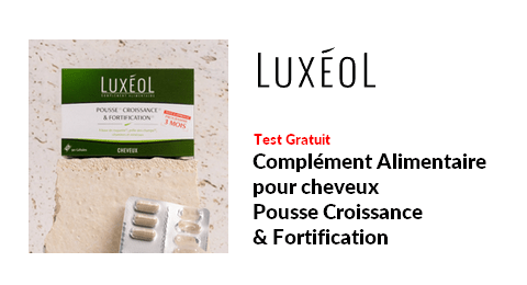 Test Produit Luxéol Complément Alimentaire pour Cheveux Pousse Croissance & Fortification