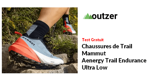 Test Produit Outzer Chaussures de Trail Mammut Aenergy Trail Endurance Ultra Low
