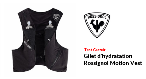 Test Produit Rossignol : Gilet d&rsquo;hydratation Rossignol Motion Vest