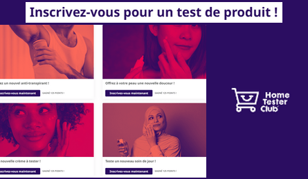 Tests Gratuits Home Tester Club Nouveaux Produits à Tester