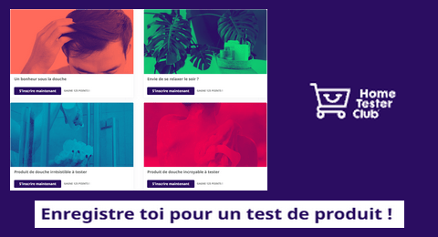 Tests Gratuits Home Tester Club : Nouveaux Produits à Tester