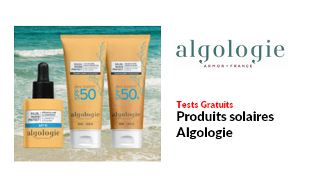 Tests Produits Algologie : Produits Solaires Algologie