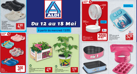 Aldi Catalogue valable du 12 au 18 Mai 2026
