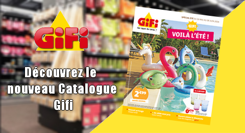 Catalogue Gifi valable du 26 mai au 8 Juin 2026