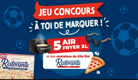 Concours Dr.Oetker 5 Air Fryer XL et 200 Kits été Ristorante à Gagner