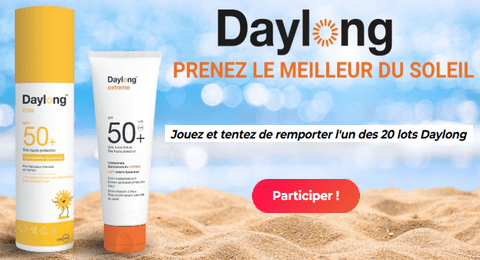 Concours Télé-Loisirs Votre Lot de Crème Solaire Daylong à Remporter
