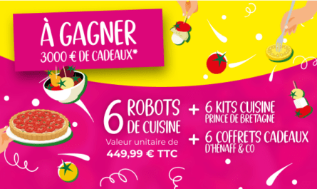 Concours Tomates en fête Prince de Bretagne 3000€ de Cadeaux à Gagner